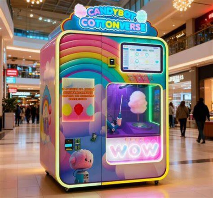 ふわふわが“勝手に”届く？綿菓子自動販売機の採算と現場の真実